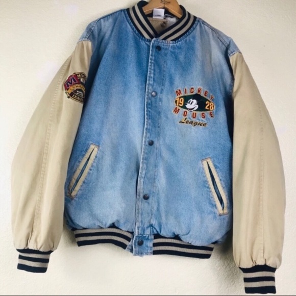 baseball denim jacket